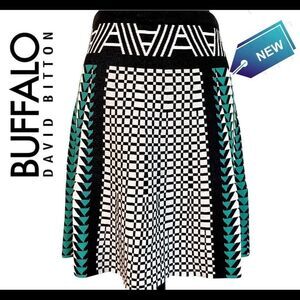Buffalo David Bitton NWT Sea Green Brandon Knit Skirt Size Extra Small